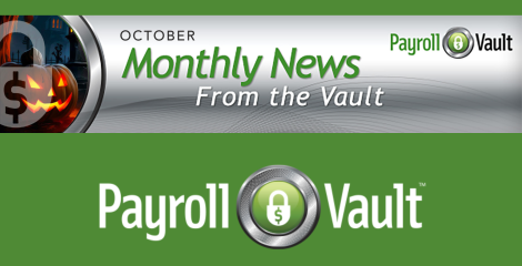 News from the Vault - October 2025 Payroll Vault Newsletter